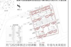 天门2025年拆迁计划详解：范围、补偿与未来规划
